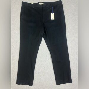 NWT Artefact Pants Mens 42x30‎ Black Ponte Chino Straight Fit Stitch Fix